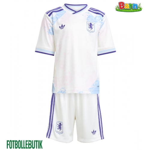 Aston Villa Tredjeställ Barn 2025-26 Kortärmad (+ Korta byxor)